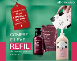Compre loção e leve refil de brinde!