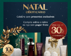Presentes que emocionam com até 30% OFF!