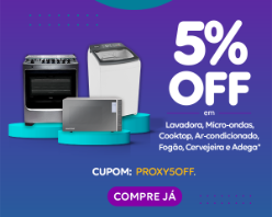 Black Friday com 5% OFF EXTRA em seleção de produtos