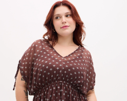 30% OFF extra em seleção feminina plus size