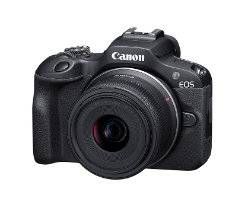 Câmera EOS R100 + Lente RF-S 18-45mm com R$1100 OFF + 3% OFF