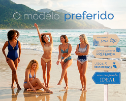 Moda Praia. O seu modelo favorito. + 10% OFF
