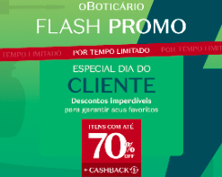 Mês do Cliente: 3 mimos + frete grátis nas compras a partir de R$229*