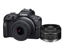 Combo EOS R100 com Lente RF-S 18-45mm + 3% OFF!