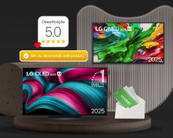 TV LG com super bônus: até R$15.000 em vouchers!