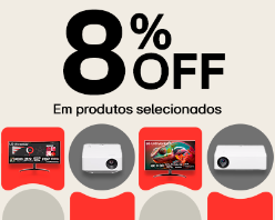 8% OFF em produtos selecionados!