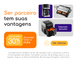30% OFF durante todo o mês!