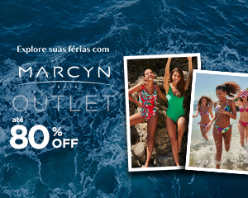 Coleção Marcyn Praia Outlet com até 80% OFF + 10% do cupom
