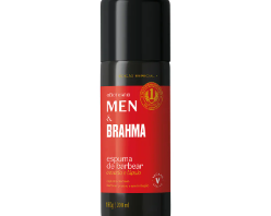 Espuma de Barbear Men e Brahma com 60% OFF Espuma de Barbear Men e Brahma com 60% OFF