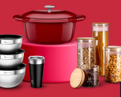 Utilidades domésticas a partir de R$24,90 + PIX de até 15% OFF