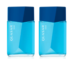 Garanta 50% OFF na compra de dois perfumes Quasar