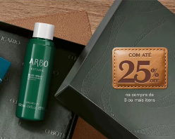 Monte o seu presente do Dia dos Pais com até 25% OFF