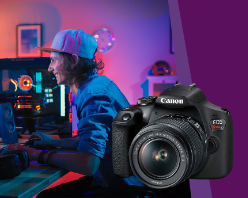Câmera EOS T7+ Lente EF-S por R$3449 + 3% OFF!