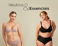 Coleção Neutros & Essenciais com 10% OFF