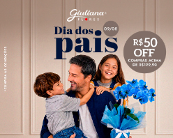 Dia dos Pais: R$ 50,00 off acima de R$ 199,90 em todo o site