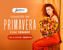 Flores de Primavera com até 40% OFF + 15% cumulativo!