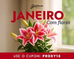 Presenteie com flores até R$200 + 15% OFF extra!