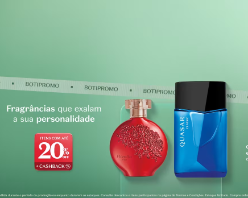 Fragrâncias com até 20% de desconto