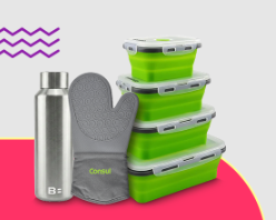 Lançamento de acessórios para a sua cozinha com 3/% OFF!