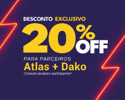 20% OFF em seleção durante todo o mês!